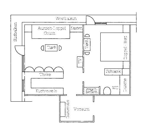 Appartements Birkenhof 贝旺 客房 照片